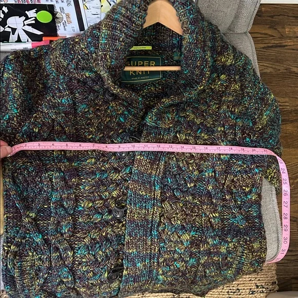 Scotch & Soda Amsterdam Couture Super Knit Cardigan Sweater - Picture 6 of 8